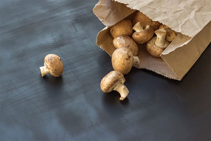 Store fresh mushrooms in the refrigerator for a maximum of one week.