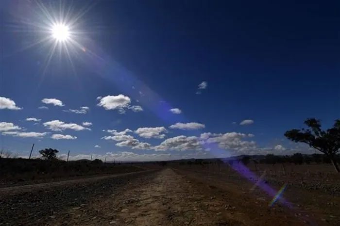 Severe heat in New South Wales (Australia), March 2023.