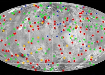 new map for seeing volcanoes chaotic on the surface of the most explosive moon of the sun 131089