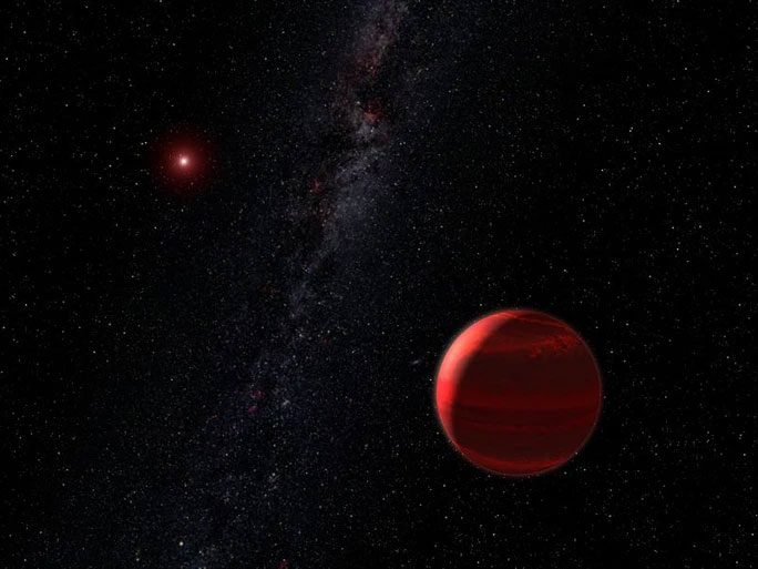 Graphic depicting a wandering star in the galaxy