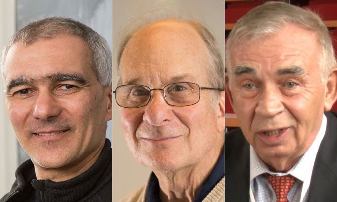 Three scientists awarded the 2023 Nobel Prize in Chemistry.
