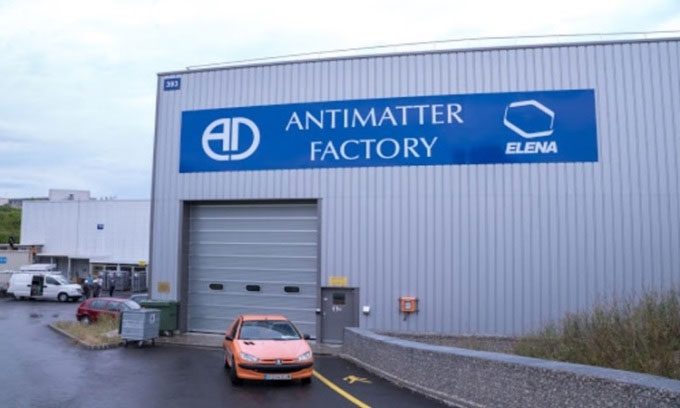 The only antimatter factory in the world located at CERN.