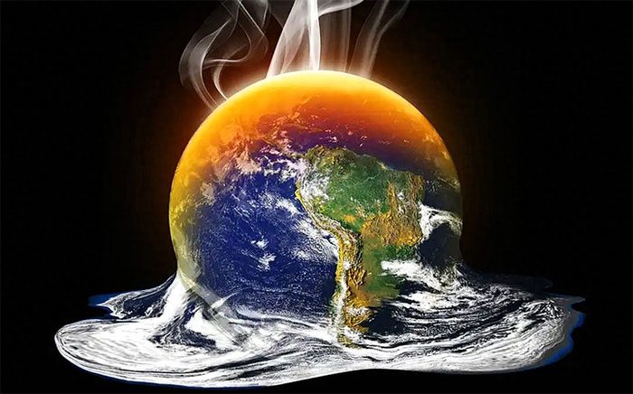 As the Earth moves away from the Sun, the temperature will drop