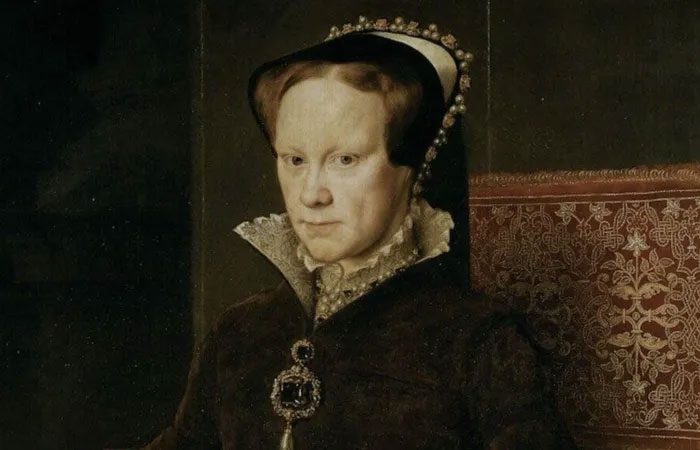 Portrait of Queen Mary I of England.