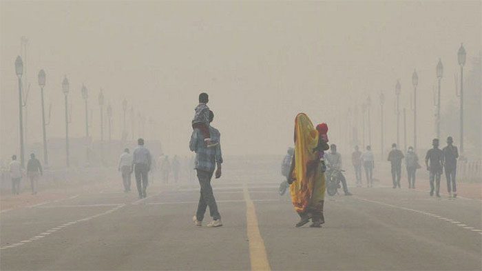 o nhiem khong khi o an do