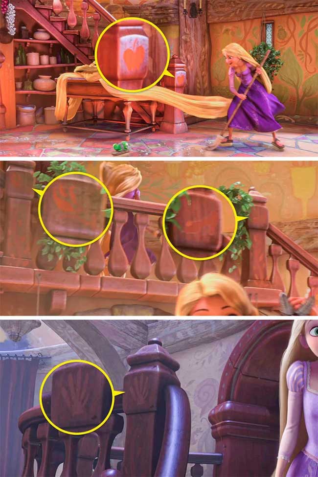 Disney Princess Symbols in Tangled