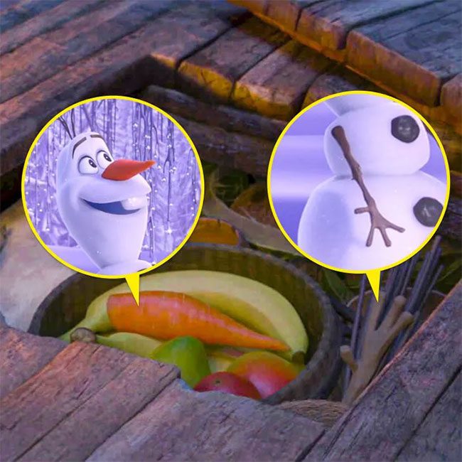 Olaf in Moana