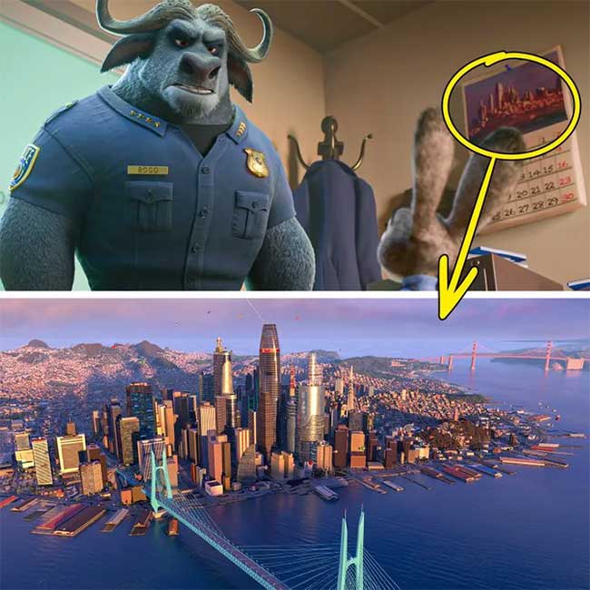 San Fransokyo in Zootopia