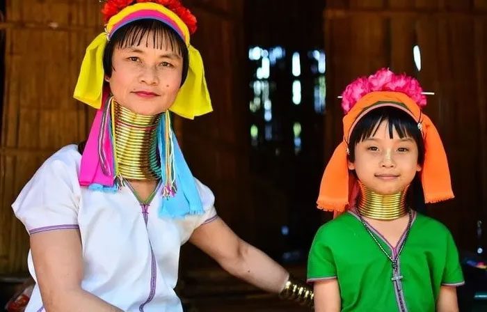 Long-neck women in Thailand
