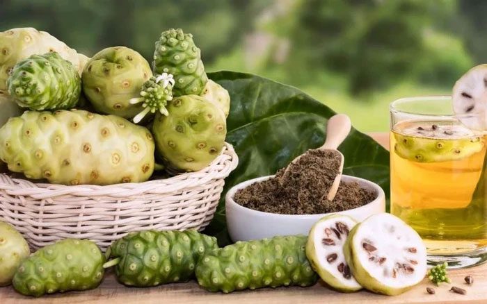 Noni fruit is known by various names such as cheese fruit, Indian mulberry, and morinda...