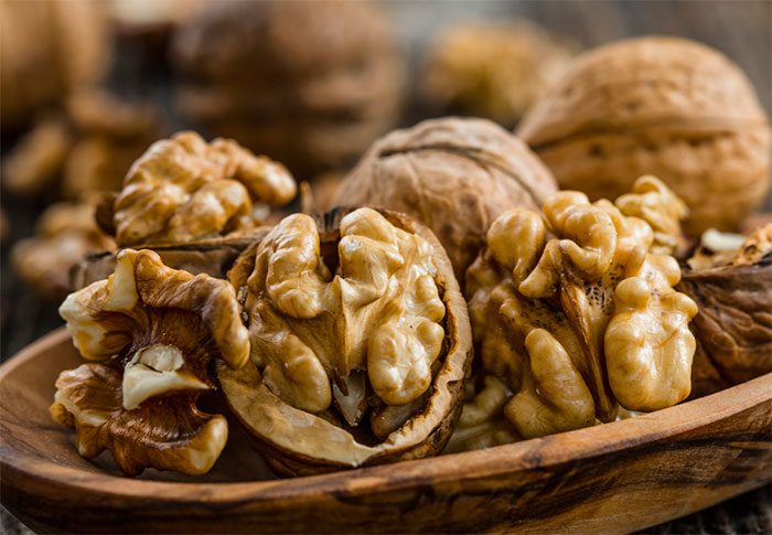 Walnuts have significantly higher omega-3 fatty acid content than any other nut.