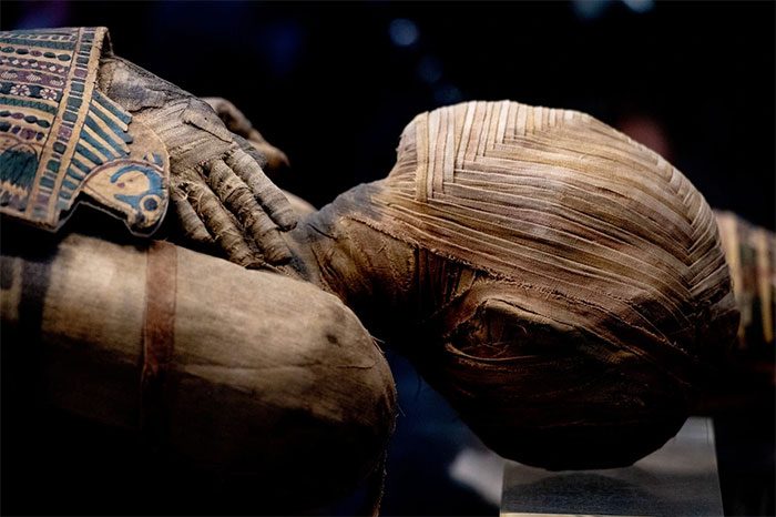 Typically, the mummification process lasts about 70 days.