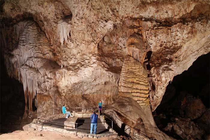 Visitors will take about 60-90 minutes to make their way down.