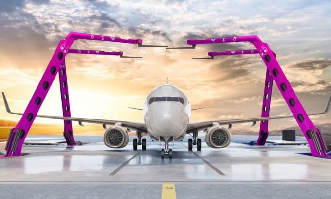 Avinxt's aircraft maintenance robot design.