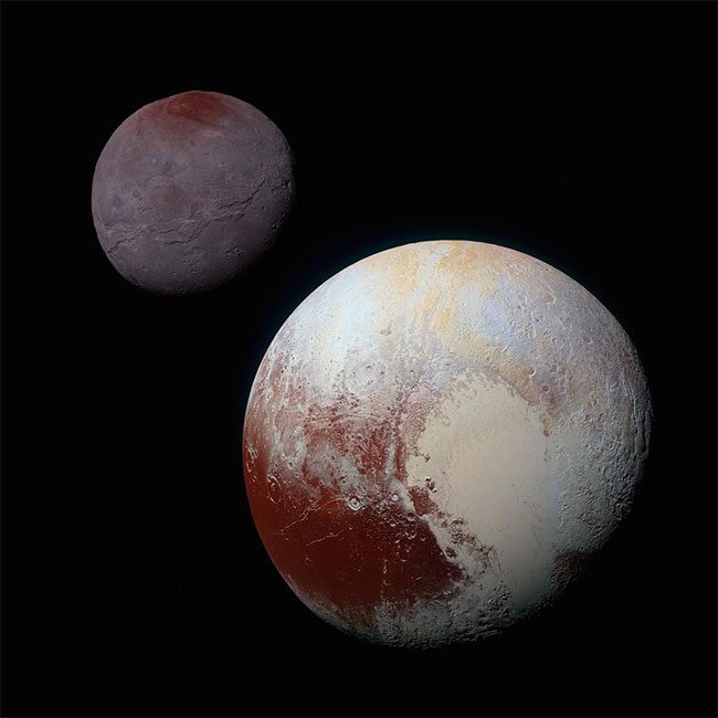 The climatic conditions on Pluto accelerate the diamond formation process