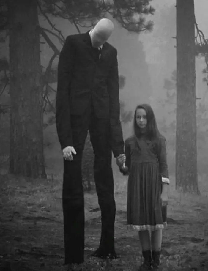 Slender Man, a fictional character that instills fear in many.