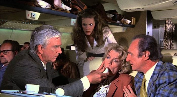First aid on an airplane