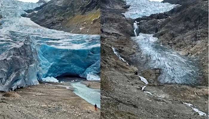 Melting glaciers around the world will significantly impact humanity.