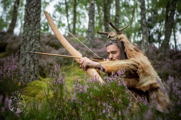 The use of the bow and arrow is considered an important advancement of humanity.