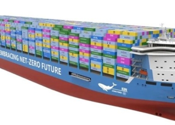 super container ship running on hot salt reaction 131431