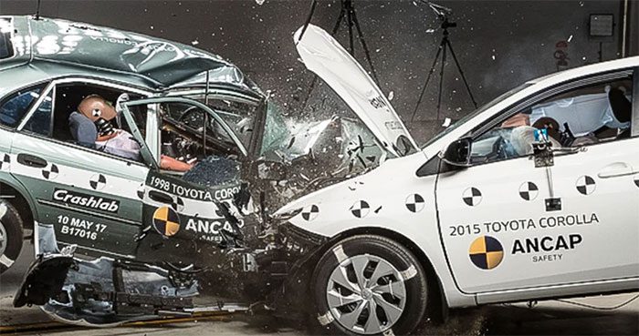 In high-speed collision scenarios, a more stable body structure should be considered.