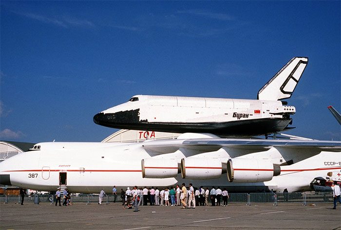 Buran Space Shuttle.