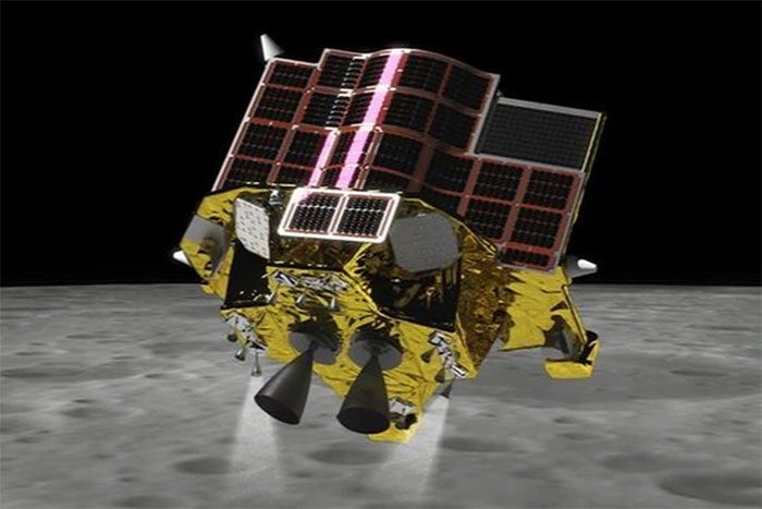 The SLIM lander is set to land on the Moon on January 20, 2024 (Photo: JAXA).