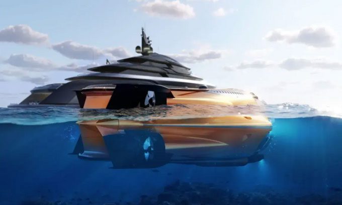 Super Sub is the fastest personal submarine in the world.