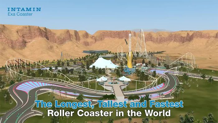 Falcon Flight will also be the longest roller coaster in the world