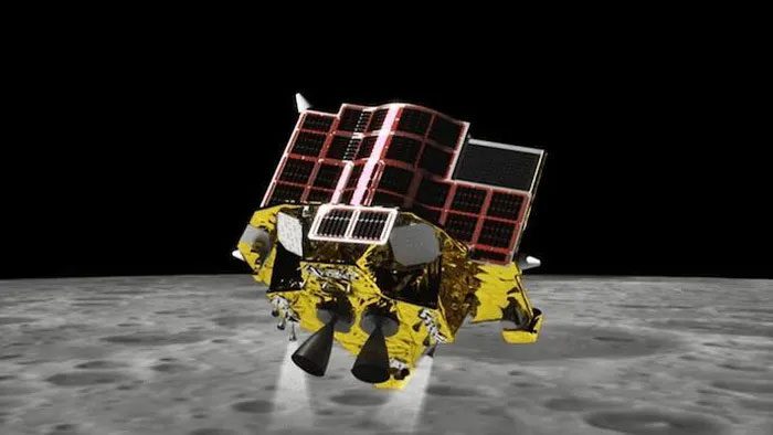 Illustration of Japan's SLIM spacecraft.