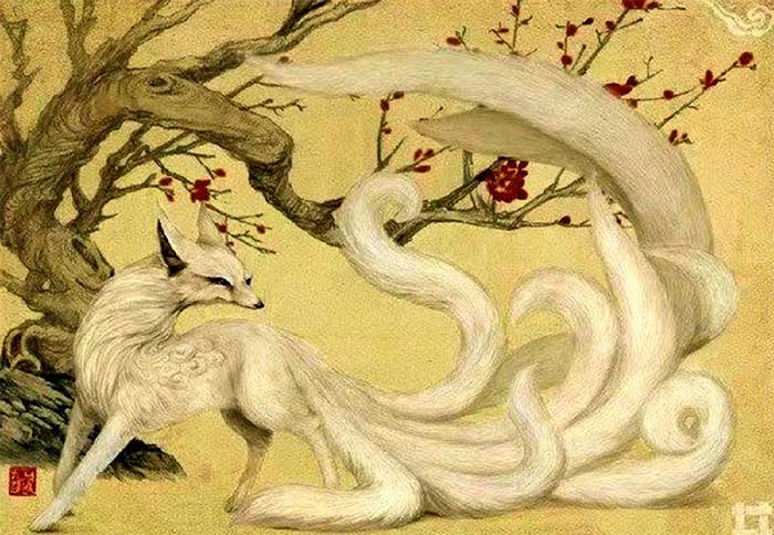 Nine-tailed fox.