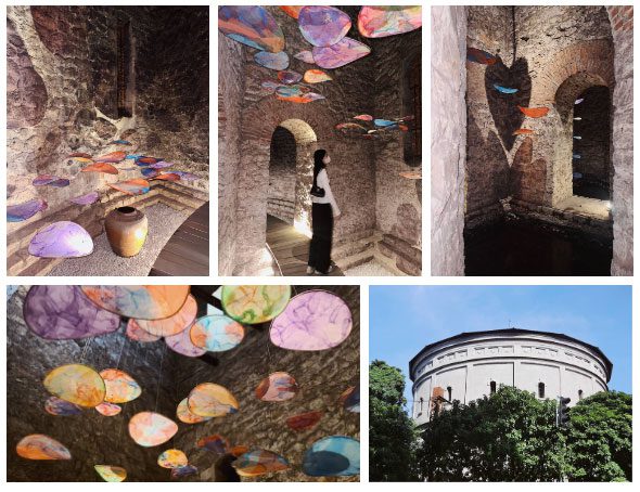 Inside Hàng Đậu Water Tower