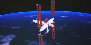the 17th submarine successfully merged with the thien cung space station 130649