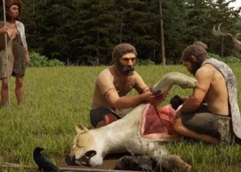 the researchers discovering lions once were food of ancestors 130400