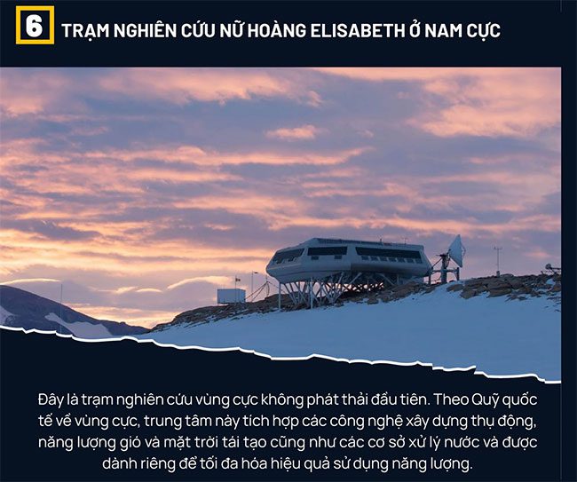 Antarctic research station