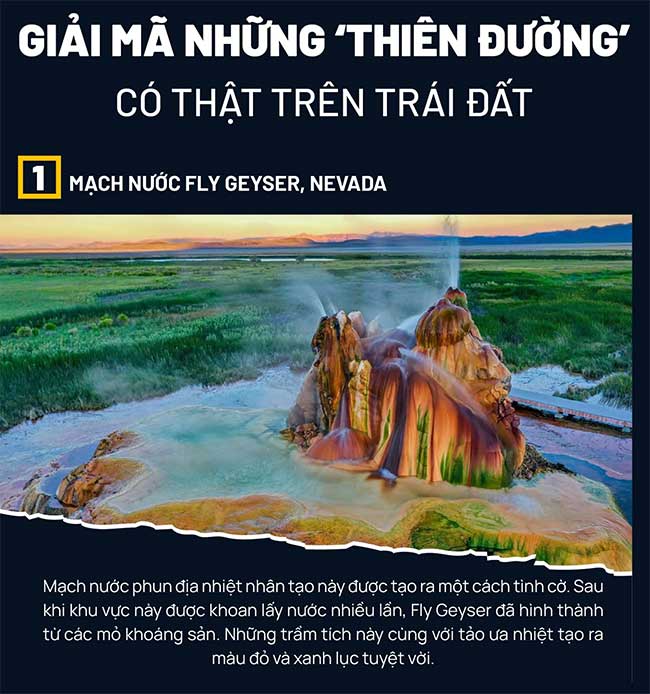 Geothermal geyser