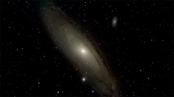 Image of the Andromeda Galaxy captured by the Wide Field Survey Telescope (WFST)