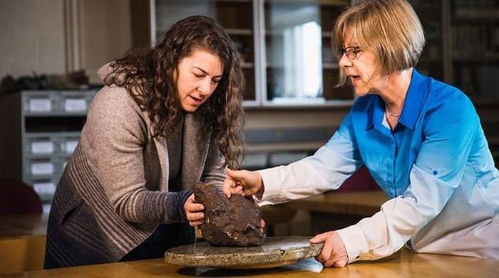 Extraterrestrial treasure in Michigan being studied in a laboratory