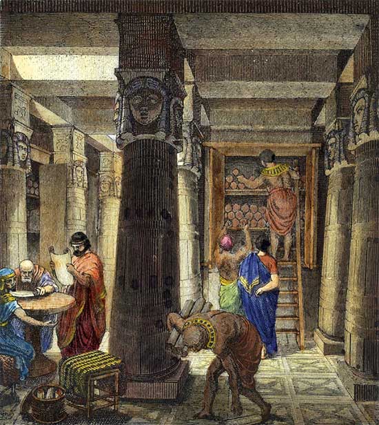 The Library of Alexandria in Alexandria, Egypt