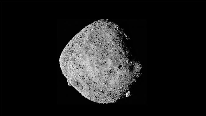 Asteroid Bennu is only 500 meters wide