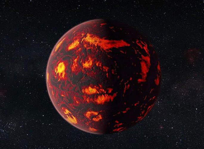 Earth during the Hadean Eon was a seamless sphere