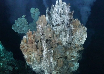 tropical thermal spring 600m below sea level 131379