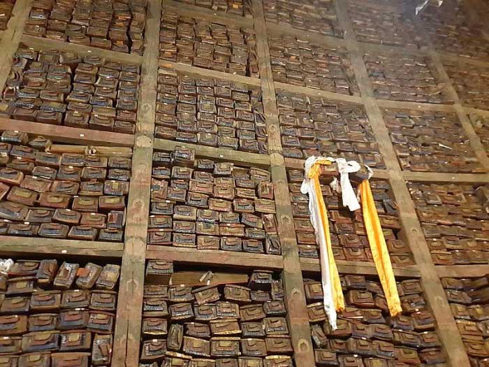 Most of these books are Buddhist scriptures