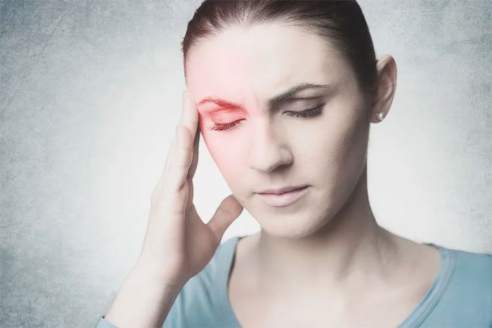 Due to hyperactivity of the thyroid gland, Graves' disease causes swelling of the tissues, muscles, and fat in the eye socket.