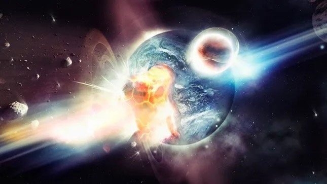 Gold and platinum arriving on Earth help explain the mysterious spots in the planet's crust.