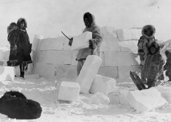 why inuit people live in ice shelters in the arctic 130493