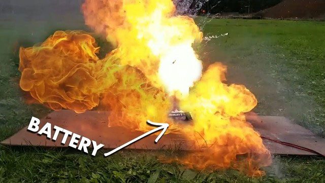If a fire occurs, people should evacuate and call the fire department immediately rather than attempting to extinguish the fire themselves.