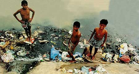 Water Sources Polluted by Waste