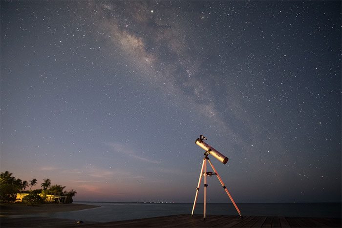 After a day of activities, guests can stargaze and admire the Milky Way.