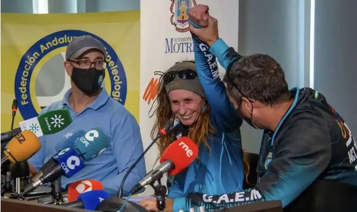  Athletes Flamini began her self-challenge on November 20, 2021.